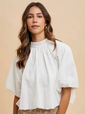 Cara Back Bow Balloon Top