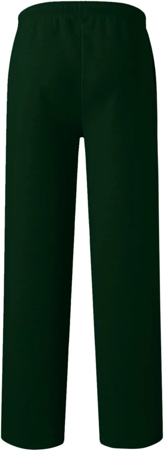 FZVYD Men's Sweatpants Athletic Lounge Pants Elastic Waist Drawstring Casual Joggers Relaxed Tapered Trousers with Pockets