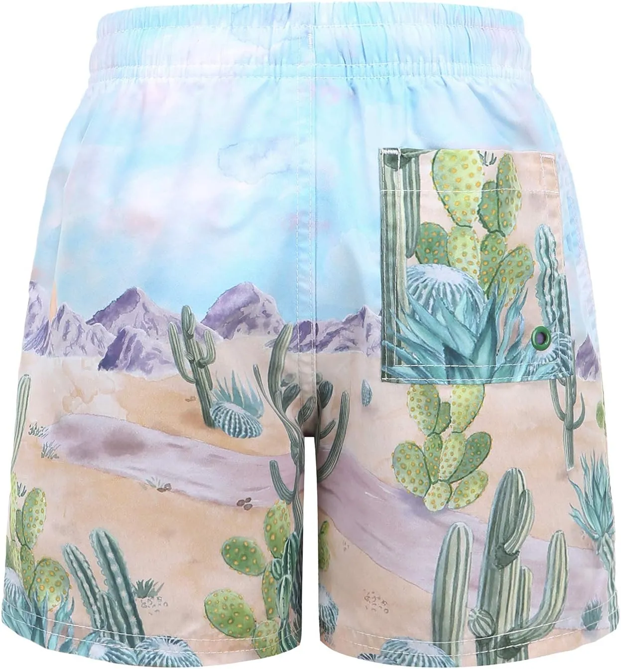 HowJoJo Kids Dinosaur Swim Trunks Boys Quick Dry Swim Shorts 3D Print Beach Shorts UPF 50 