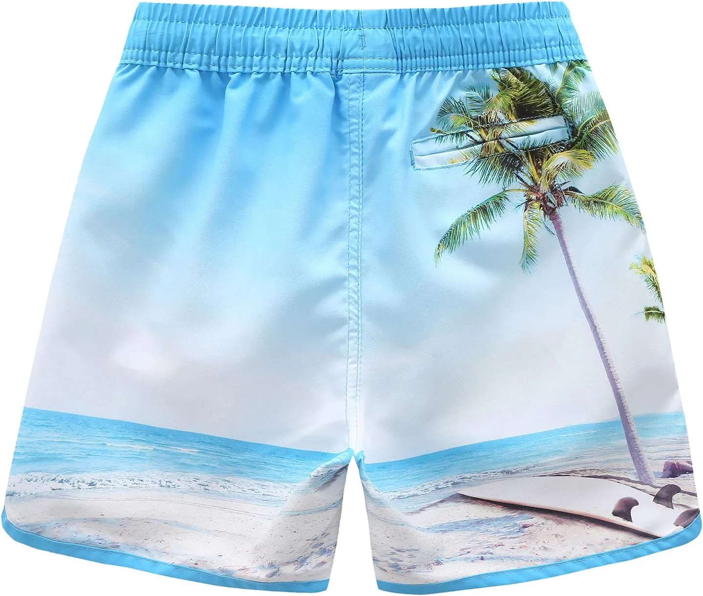 HowJoJo Kids Dinosaur Swim Trunks Boys Quick Dry Swim Shorts 3D Print Beach Shorts UPF 50 
