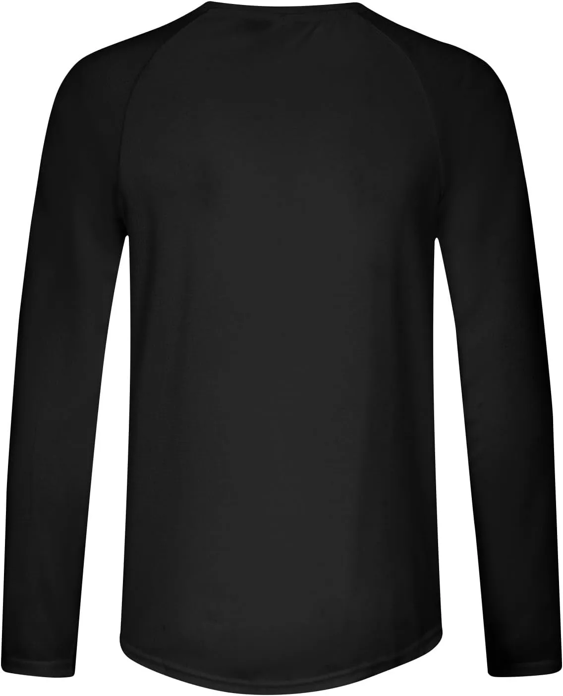 Men's Long Sleeve Pullover Quick Dry UPF 50  UV Swim Sun Shirt Running Fishing Workout Tee Outdoor Training Tops