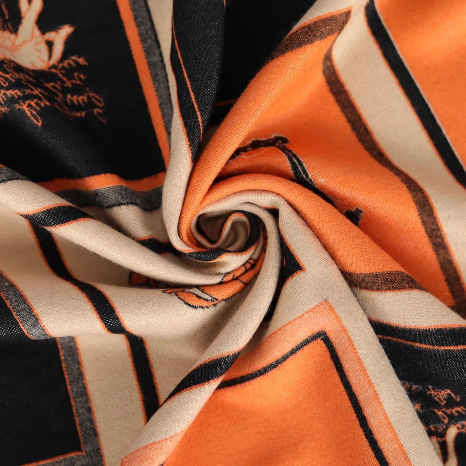 Relang Scarfs for Women Pashmina Silky Shawl Wrap for Evening Dressing Blanket Open Front Poncho Cape