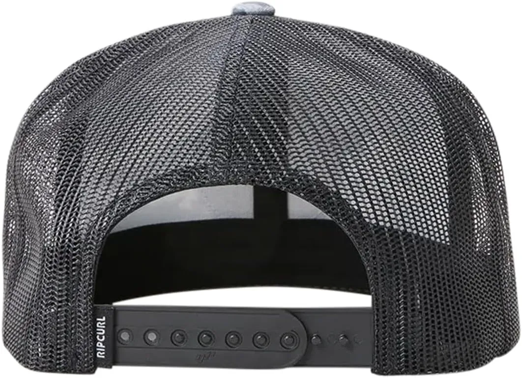 Rip Curl Destinations Trucker Hat, Mesh Back Cap, Snapback for Men, Adjustable