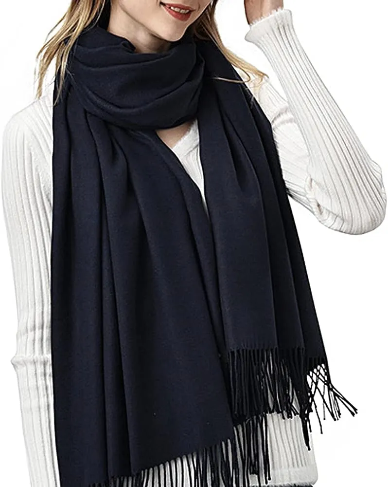 Roll Up Cashmere Classic Soft Luxurious Long Winter Cold weather Scarf Wrap Shawl Scarves Blanket unisex seasonal Gift Ideas