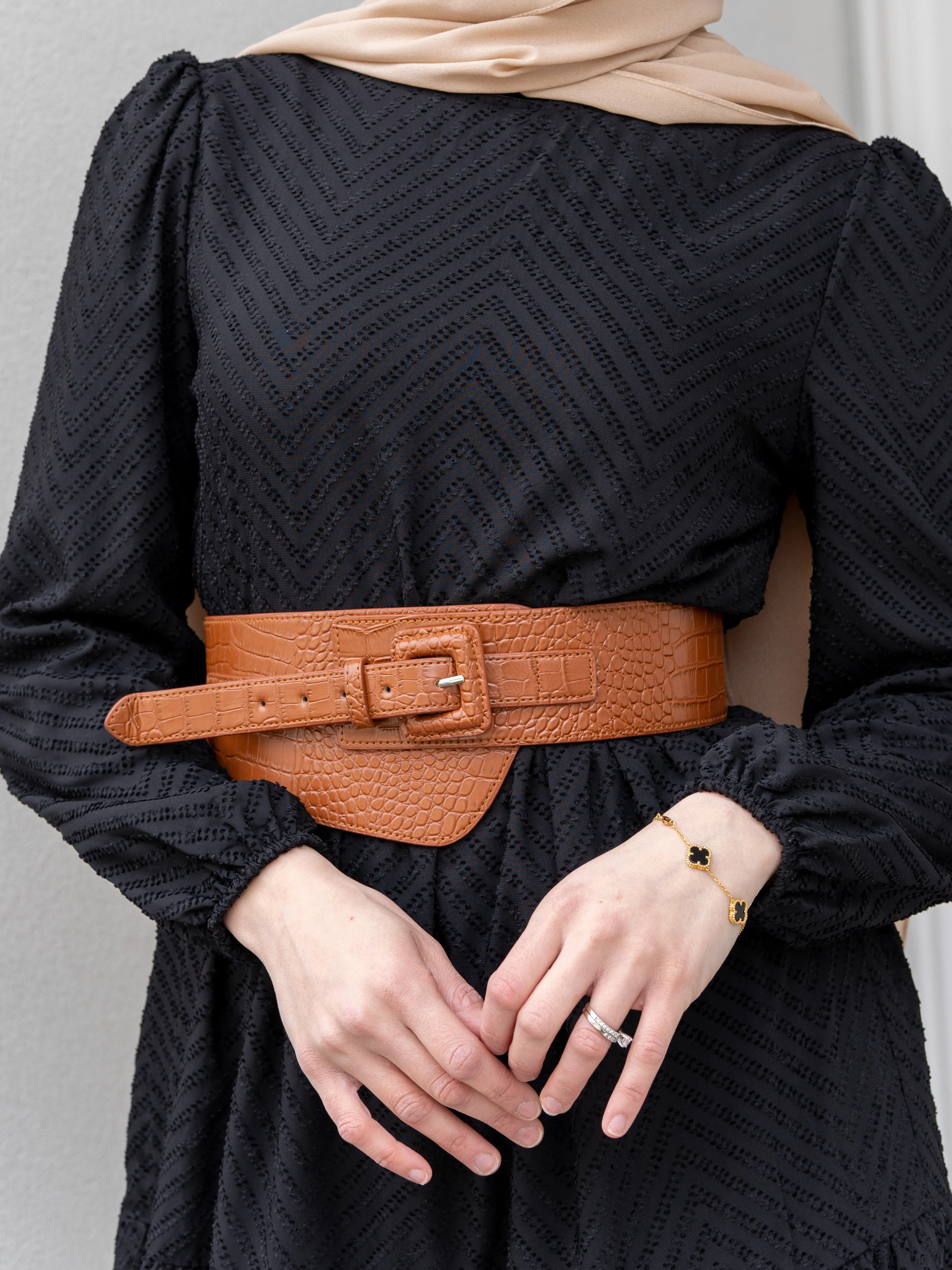 WIDE WAISTBAND BELT