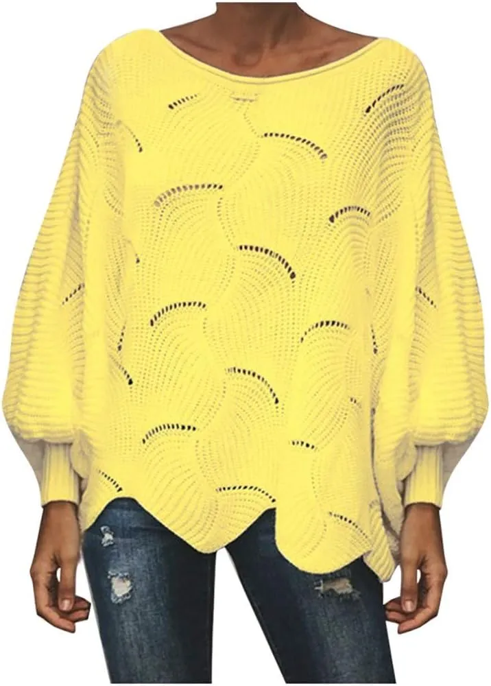 Winter Sweaters for Women Long Sleeve Chunky Cable Knit Sweater Warm Comfy Soft Loose Fit Fashion Outfits Pullover